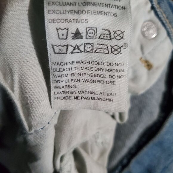 Signature By Levi Strauss Jeans Womens 16 Light Blue Mid-Rise Boyfriend *NWT* - Picture 7 of 15